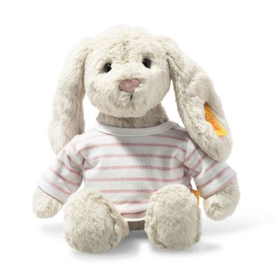 Steiff Soft Cuddly Friends Hoppie Hase mit T-Shirt rosa 26 cm gern auch mit Wunschname bestickt