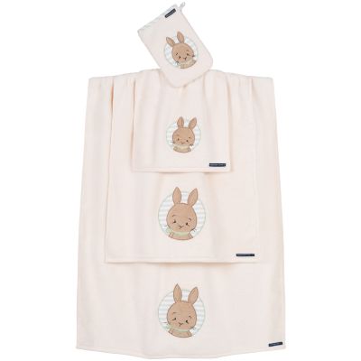 Morgenstern Handtuch Hase 50/100 cm creme