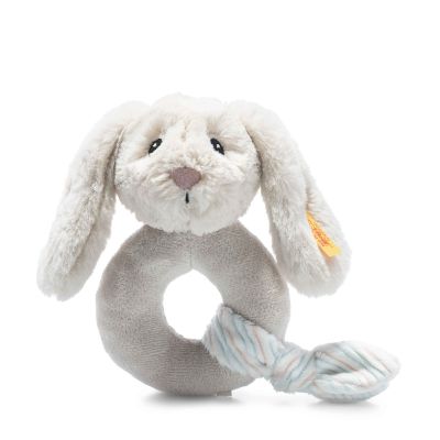 Steiff Soft Cuddly Friends Hoppie Hase Greifling mit Rassel 14 cm