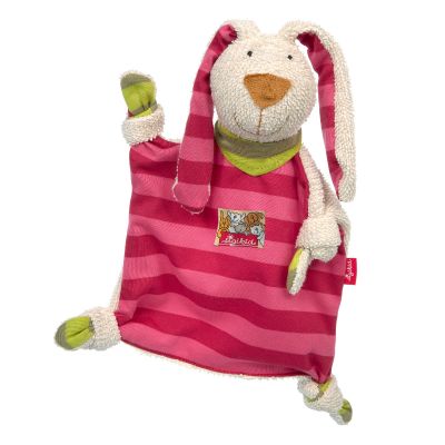 Sigikid Schnuffeltuch Hase pink