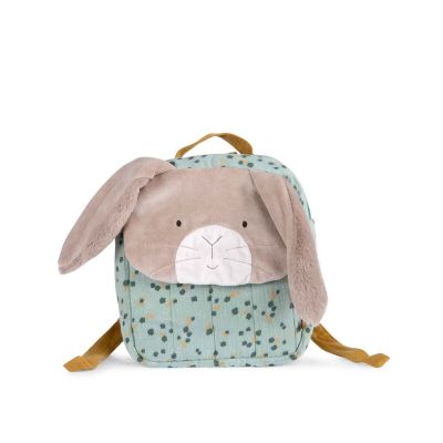 Moulin Roty Trois Lapins Rucksack grün